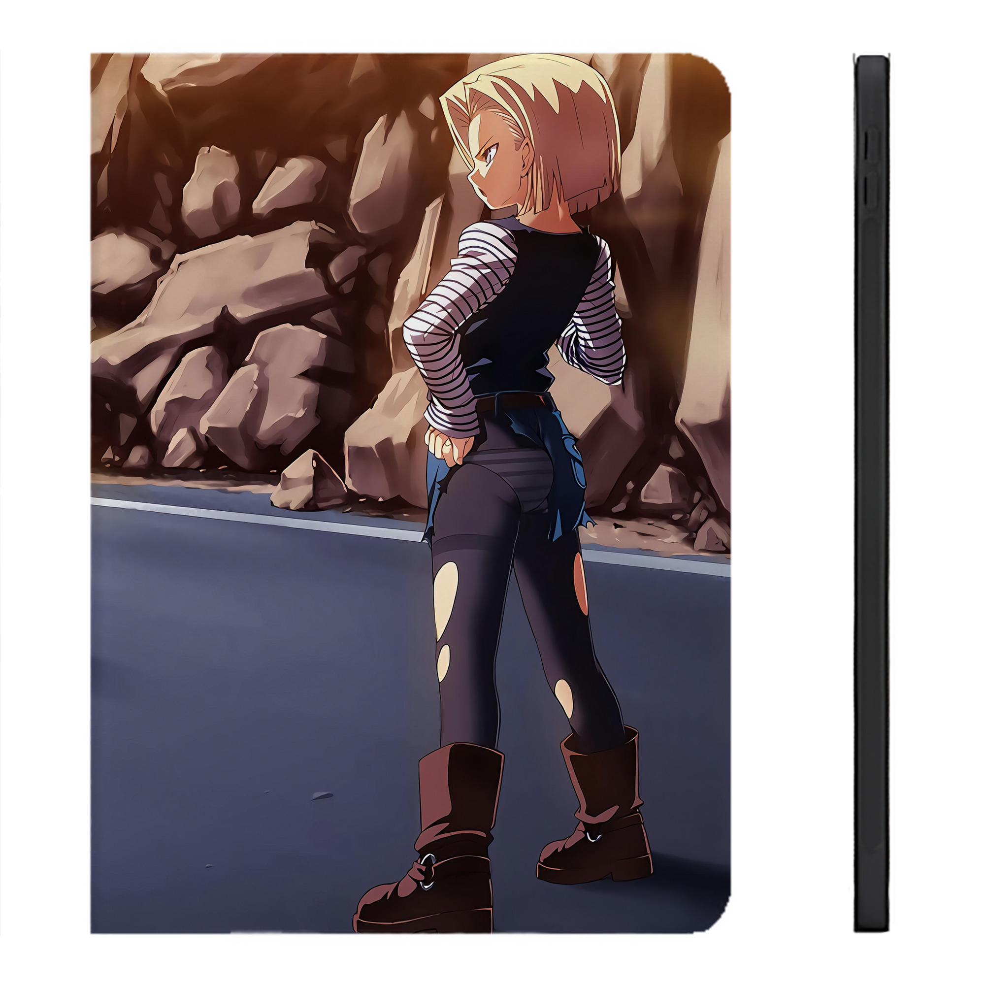 （画像用） ドラゴンボール DRAGON BALL IPadケース ペンホルダー付き ブックスタイルデザイン